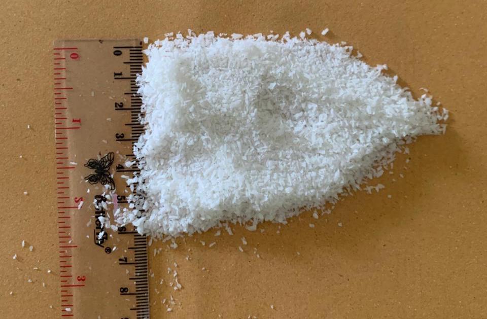 Low fat desiccated coconut, fine grade